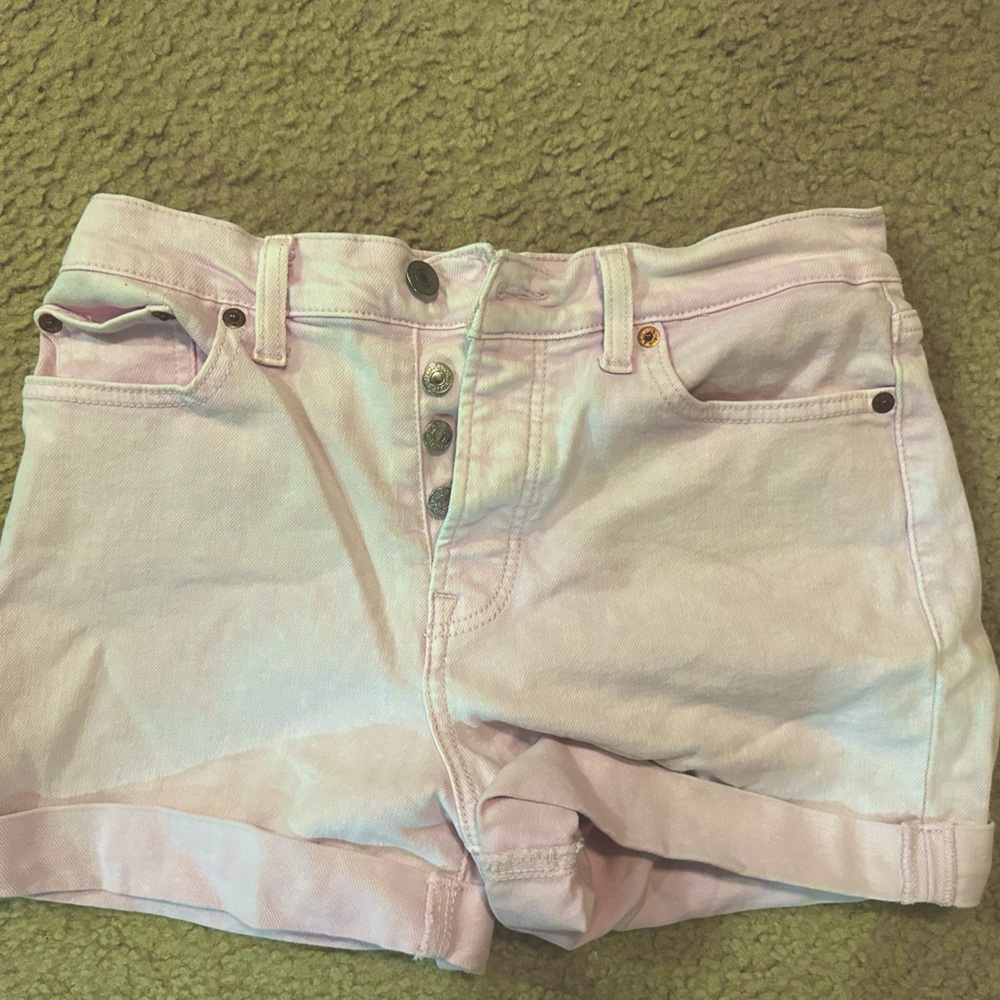High waisted shorts